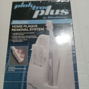 Deluxe Home Plaque Removal System - White